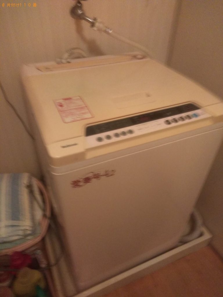 【松山市】洗濯機の出張不用品回収・処分ご依頼　お客様の声