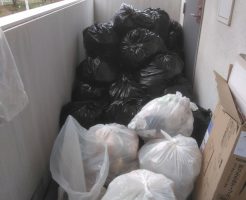 【松山市】軽トラック1台程度のごみの回収☆大量のごみの処分でお部屋が片付きお喜びいただけました！
