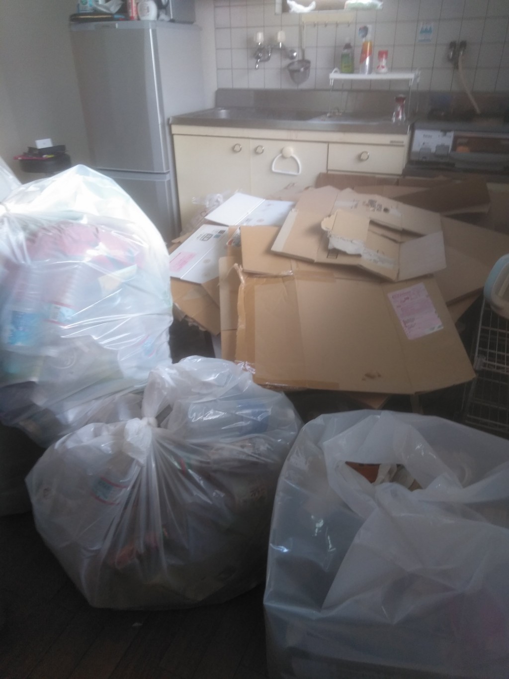 【益田市】家庭ゴミやペットボトルの不用品回収ご依頼 お客様の声