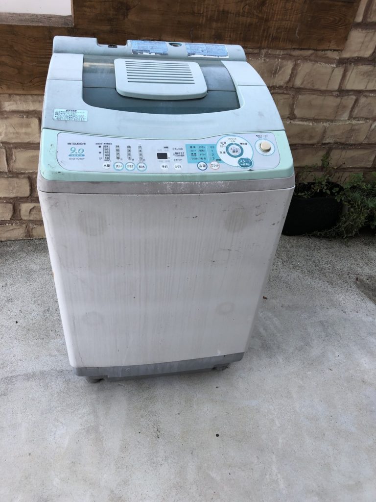 【西条市】洗濯機の出張不用品回収・処分ご依頼　お客様の声