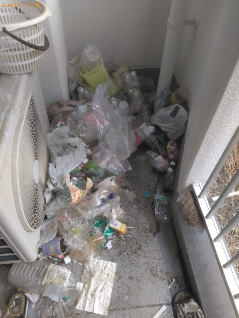 【松山市】家庭ゴミ回収と部屋の片付けのご依頼　お客様の声