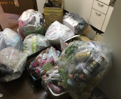 【松山市湯渡町】ゴミ袋にまとめた家庭ゴミ回収のご依頼　お客様の声