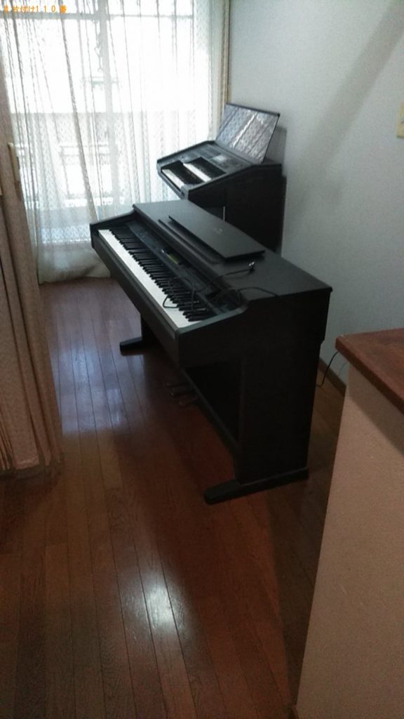 【松山市安城寺町】電子ピアノの回収・処分　お客様の声