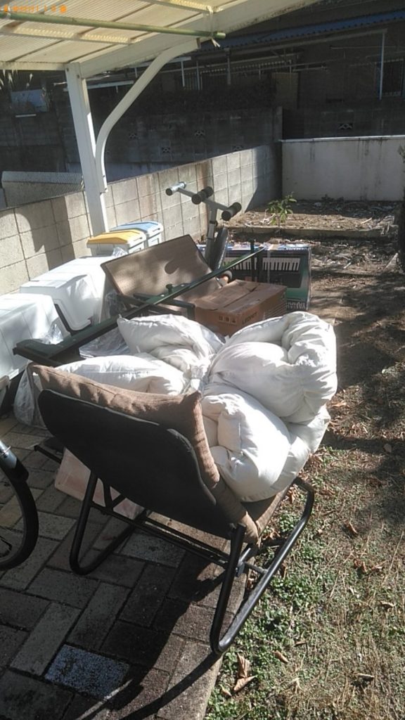 【松山市】椅子、布団、自転車、キーボード、畳の回収・処分ご依頼