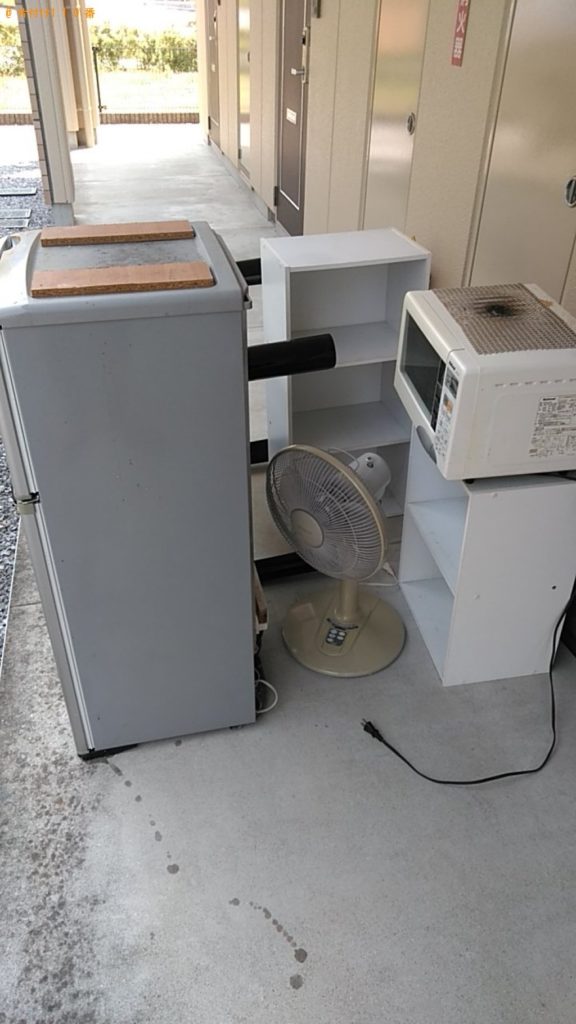【宇和島市】冷蔵庫、洗濯機、電子レンジ、こたつ等の回収・処分