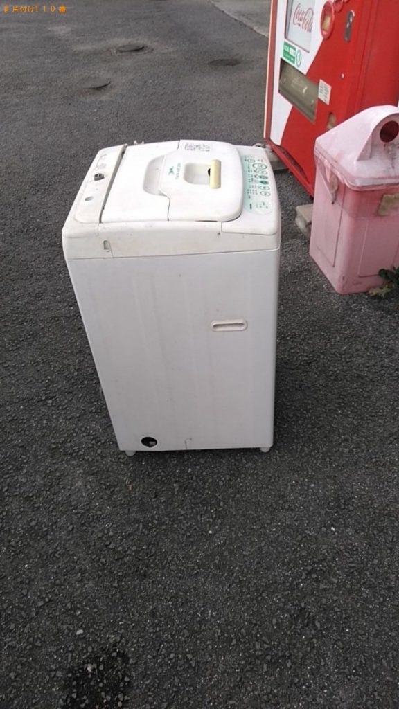 【伊予郡砥部町】洗濯機の回収・処分ご依頼　お客様の声