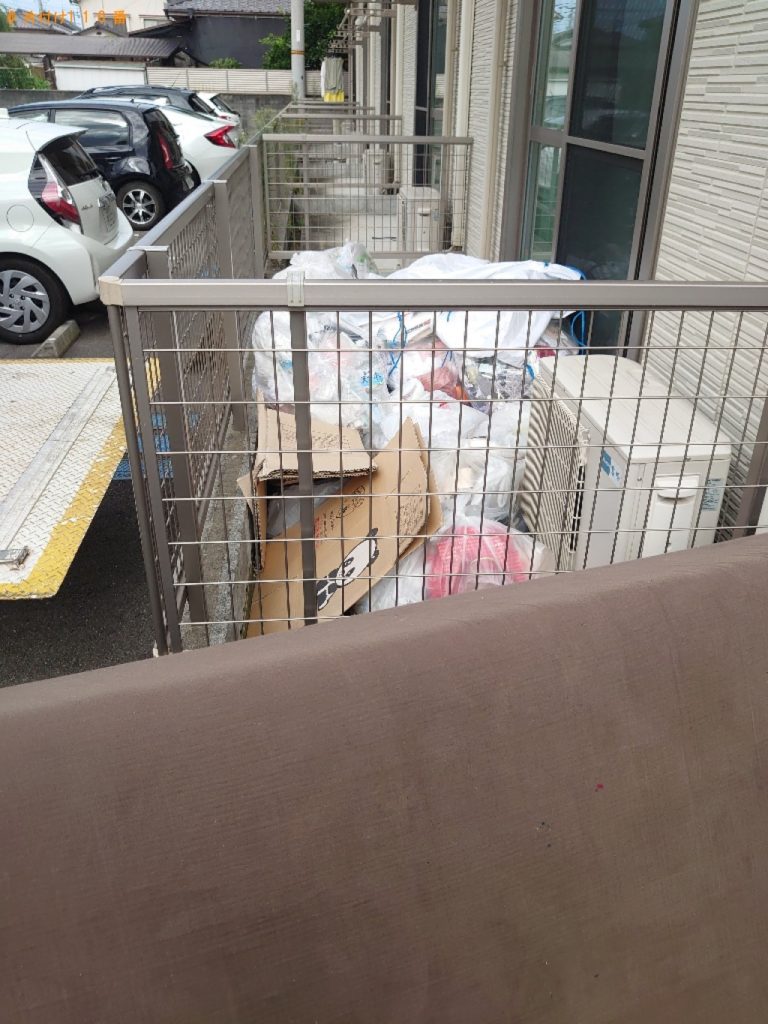 【松山市】シングルベッド、ベッドマットレス、一般ごみの回収・処分