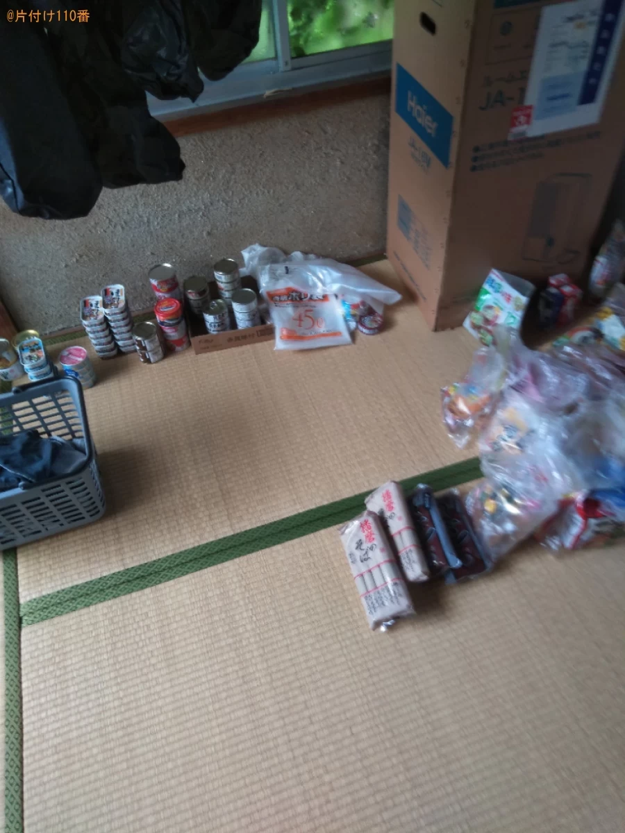 【松山市祇園町】冷蔵庫、四人用ダイニングテーブル等の回収・処分