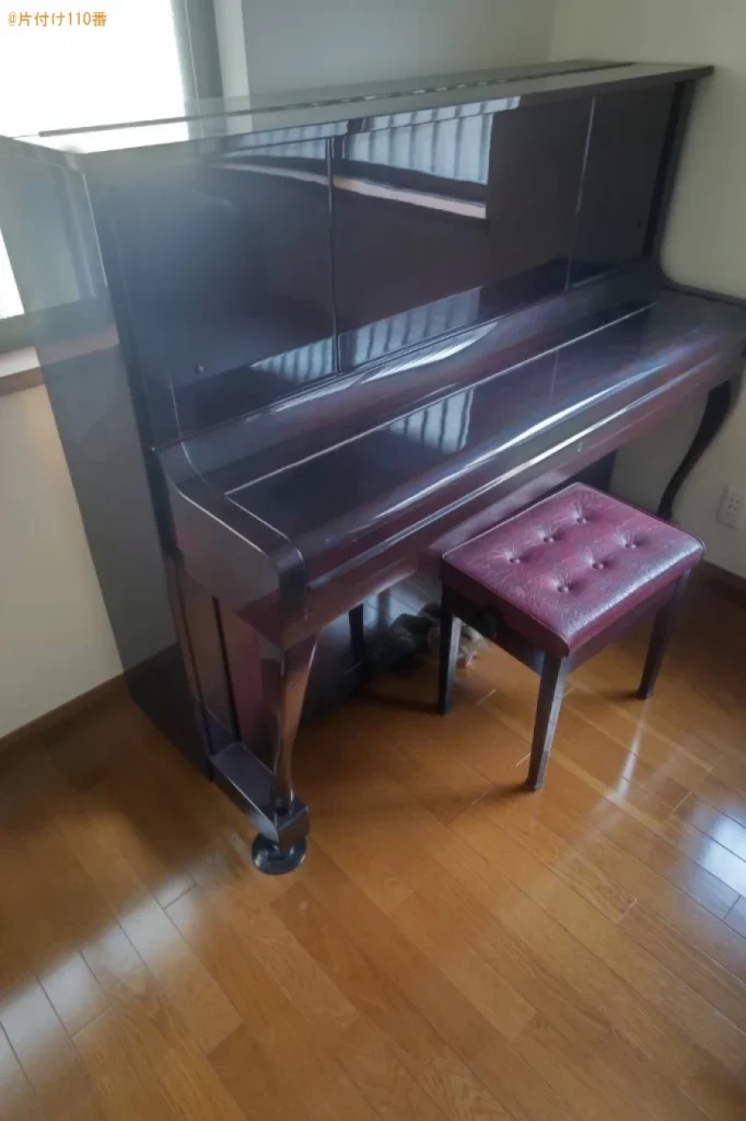 【松山市】ピアノの回収・処分ご依頼　お客様の声