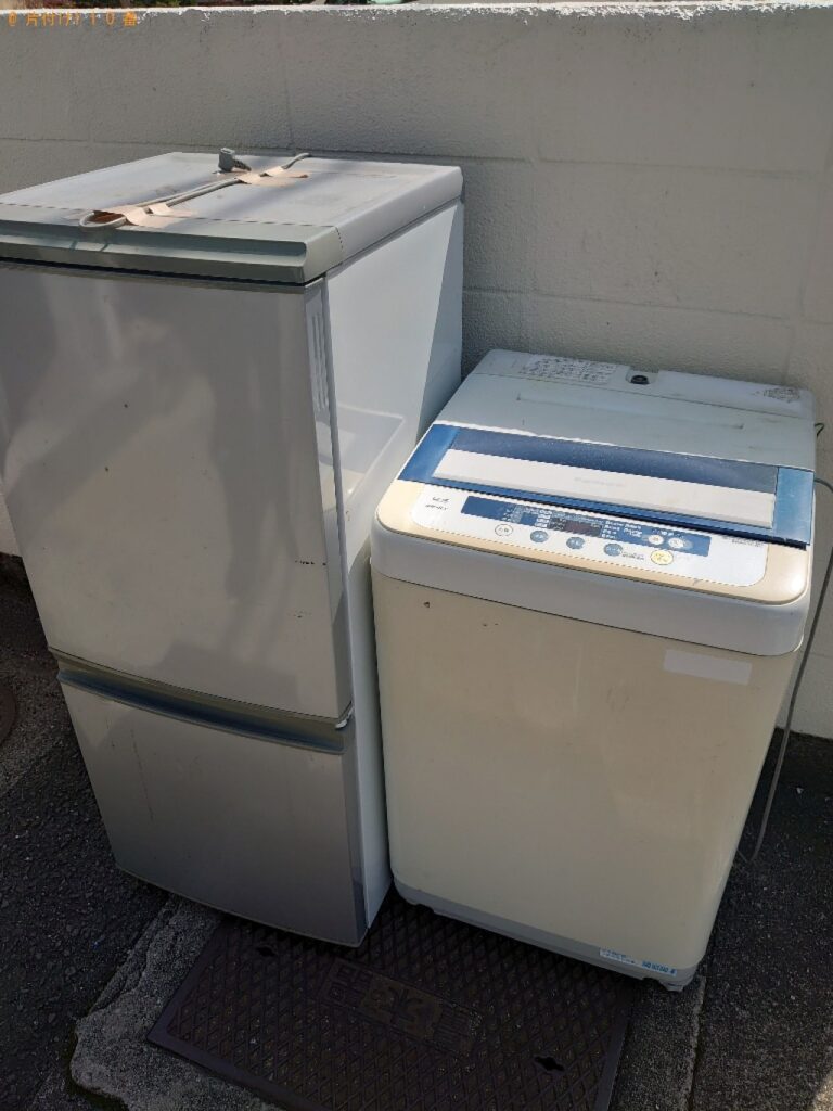 【松山市清水町】冷蔵庫、洗濯機の回収・処分ご依頼　お客様の声