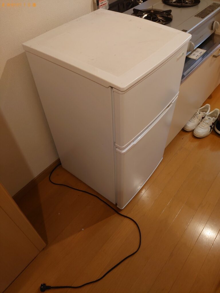 【松山市清水町】冷蔵庫、洗濯機の回収・処分ご依頼　お客様の声