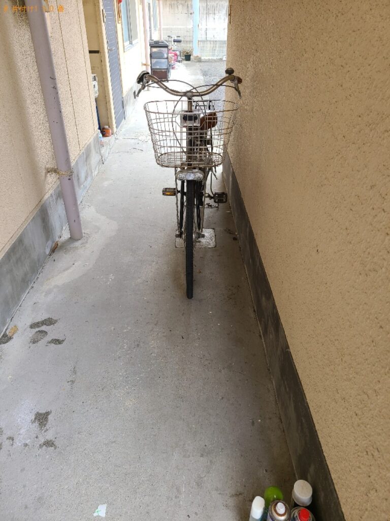 【四国中央市川之江町】自転車等の回収・処分ご依頼　お客様の声