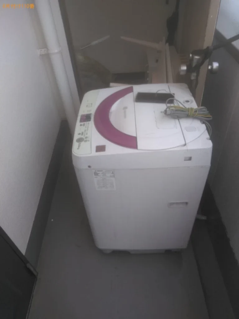 【松山市】洗濯機、冷蔵庫、こたつ、電子レンジ等の回収と簡易清掃