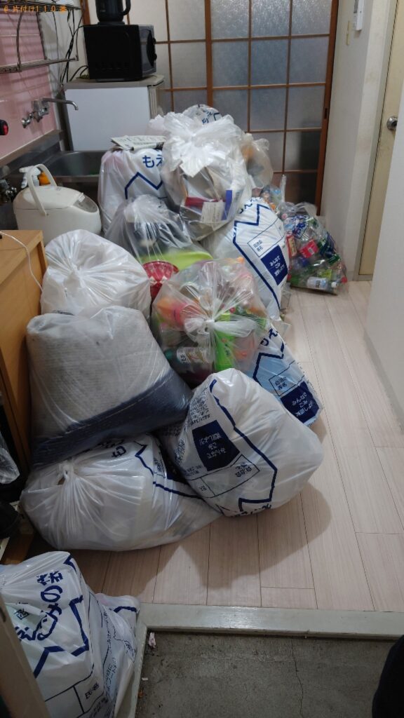 【松山市問屋町】一般ゴミの回収・処分ご依頼　お客様の声