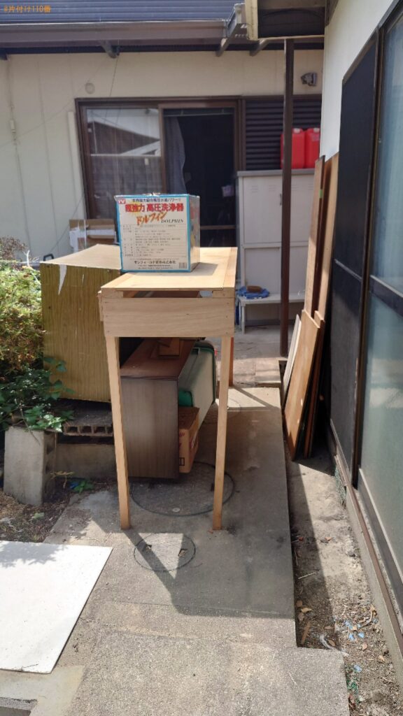 【松山市】家具、高圧洗浄機、ゴミ箱等の回収・処分ご依頼