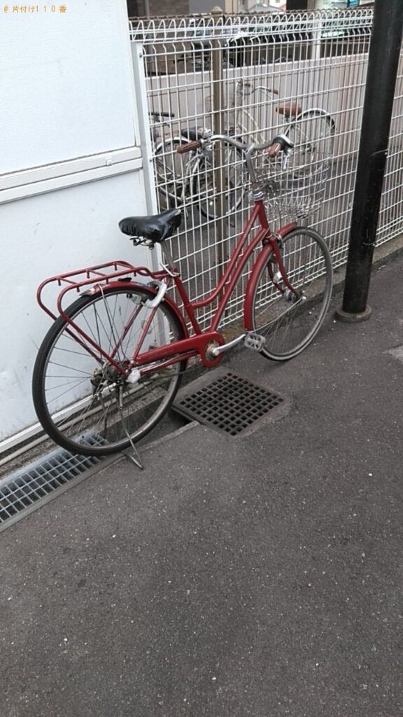 【松山市】自転車の回収・処分ご依頼　お客様の声