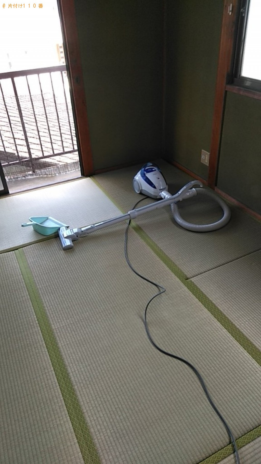 【松山市安城寺町】洗濯機、タンス、トースター、こたつ、机等の回収