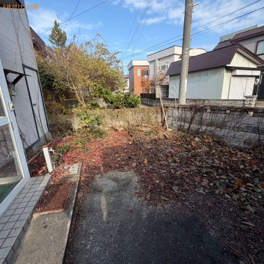 木の伐採作業ご依頼 お客様の声